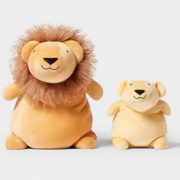 Pillowfort Lion and Baby Weighted Plush Kids' Throw Pillow