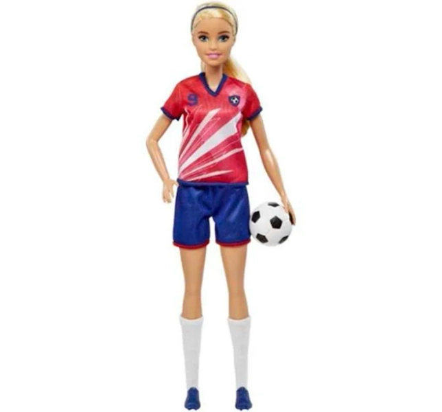 Barbie I Can Be Soccer Blonde