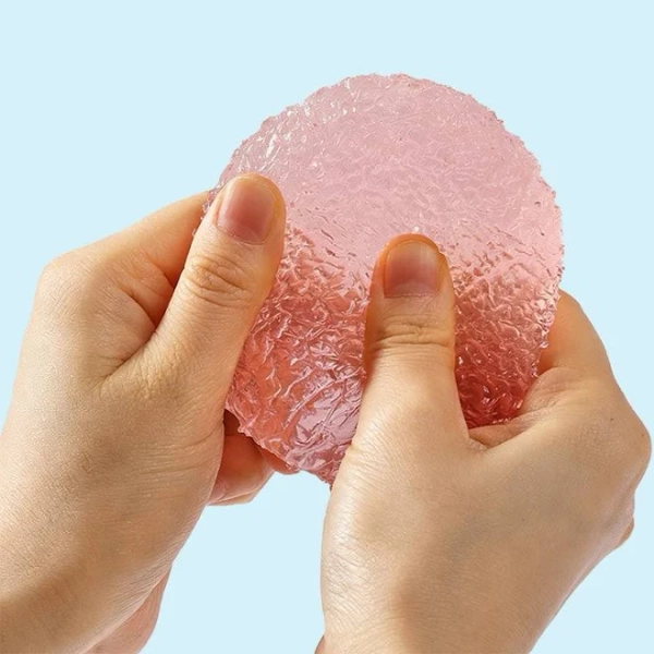 FUFUSQUISHY Red Crystal Bayberry Stress Ball