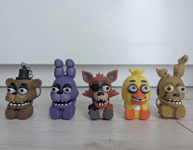 Funko Five Nights at Freddy's Figurine Keyring Set of 5 Freddy &amp; Friends