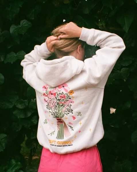 Dandy Worldwide Oversized Lux Hoodie