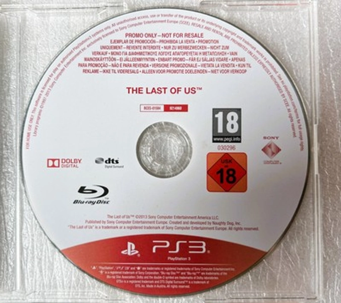 The Last of Us PS3 PROMO Rare PlayStation 3 Promotional The Last of Us FULL GAME  | eBay UK