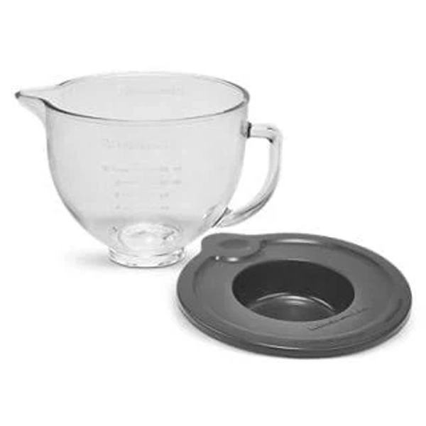 KitchenAid 5 Qt. Tilt-Head Glass Bowl with Lid