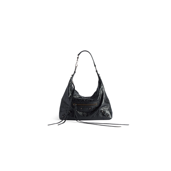 Women's Le City Hobo Bag Small in Black