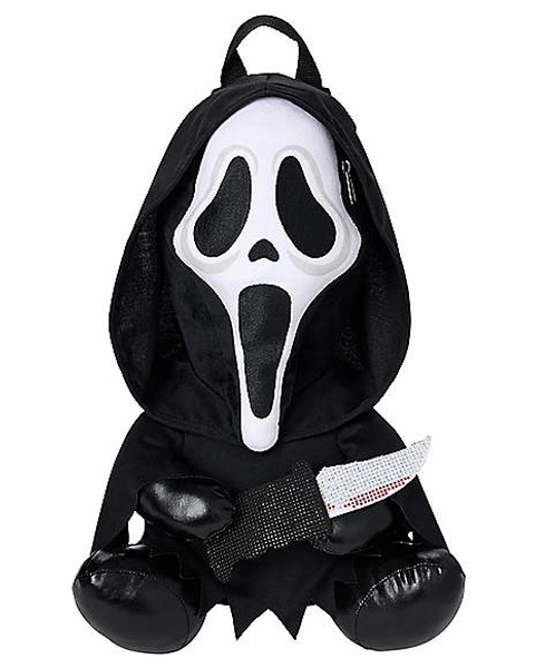 Ghost Face Plush Mini Backpack