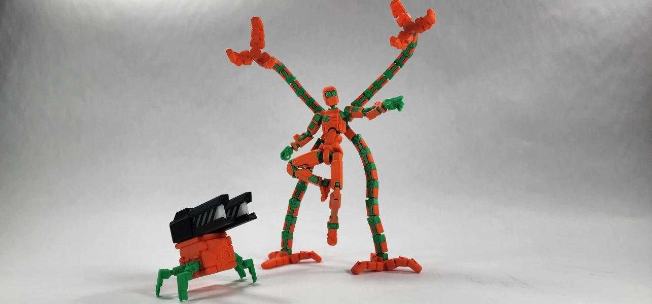 Pax Eight "The Octo-Engineer" 1.0 Scale (Dummy 13) Action Figure 3D Printed FULLY ASSEMBLED