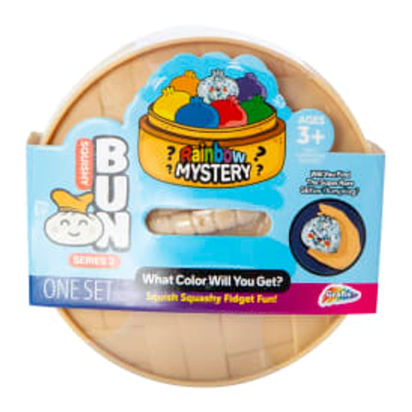 Rainbow Mystery Squishy Bun Series 3 Fidget Toy