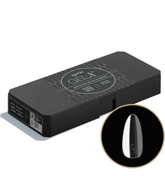 Apres Gel-X Tips Natural Almond