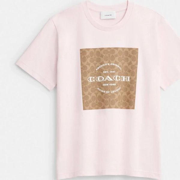 Coach Women's Signature Square T-Shirt