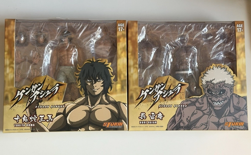 Storm Collectibles Kengan Ashura Tokita Ohma And Kure Raian Action Figures