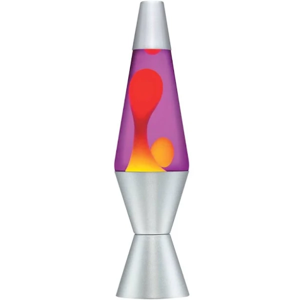 Lava Lamp - Yellow and Pink