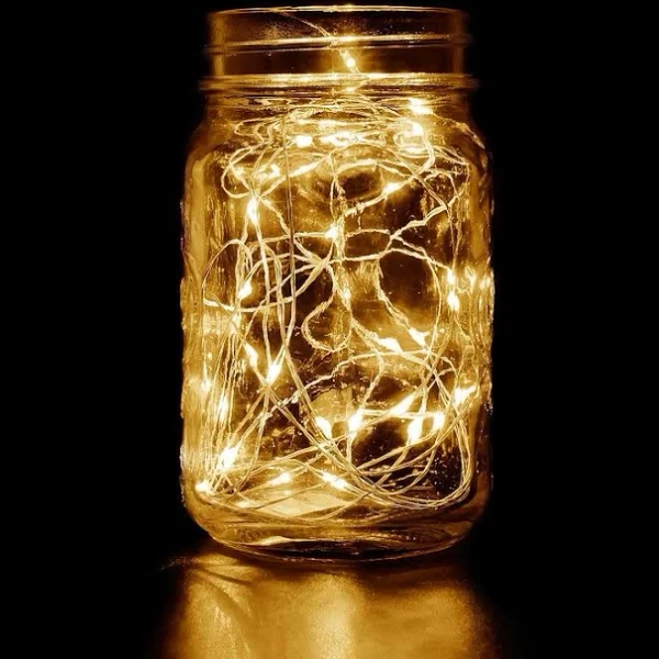 20 Led Starry Bright String Lights 90" Micro Fairy
