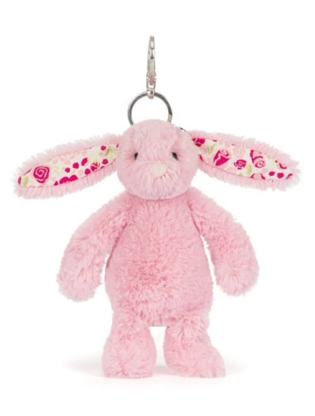 Jellycat Blushkin Blossom Bunny Bag Charm