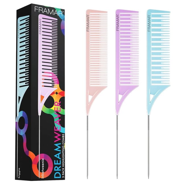 Pastel Dream Weaver Highlighting Combs Set