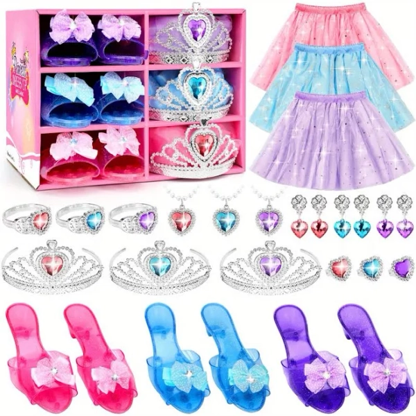 Girls Princess Crown Unicorn Toys