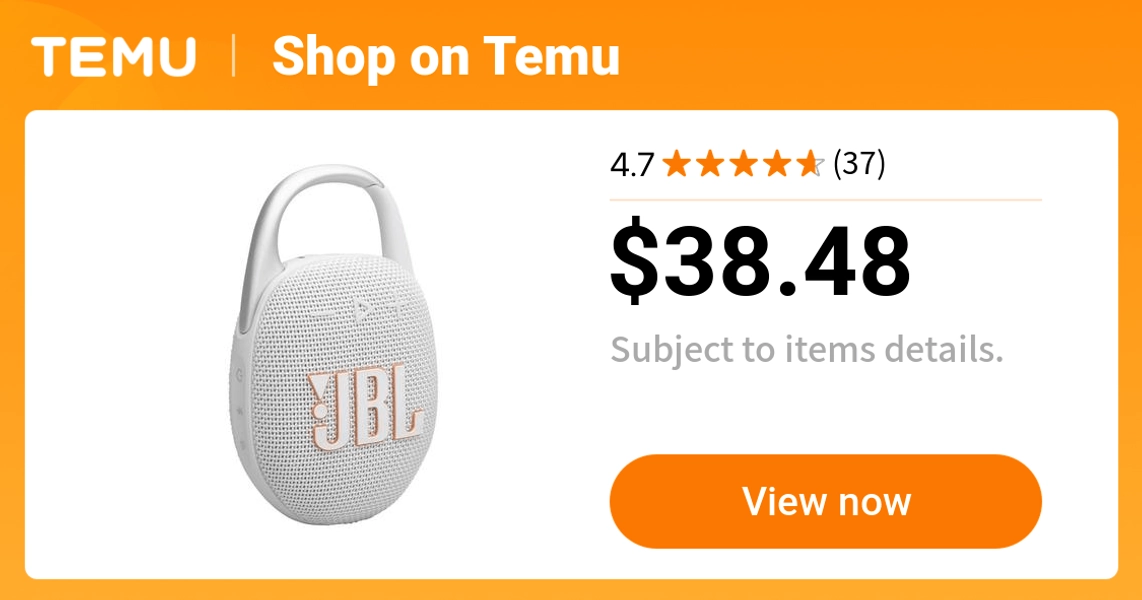 refurbished   clip 5 bluetooth speaker electronics temu - Temu