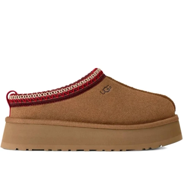 UGG Tazz platform-sole embroidered loafers