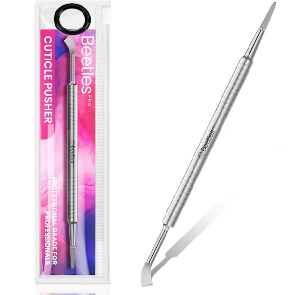 Beetles Dual-End Nail Pusher & Cuticle Cleaner