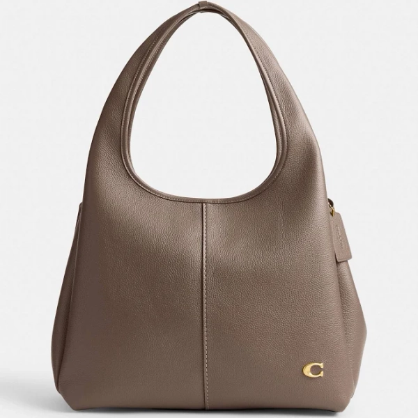Coach Lana Polished Pebble Leather Shoulder Bag