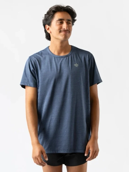 Race Pace Tee SS - Dress Blues Color