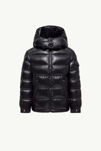 New Moncler Maya Hooded Down Jacket Size: 4A