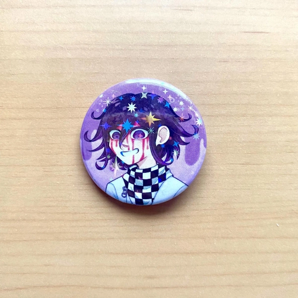 Danganronpa Kokichi Ouma Metal Button Pin