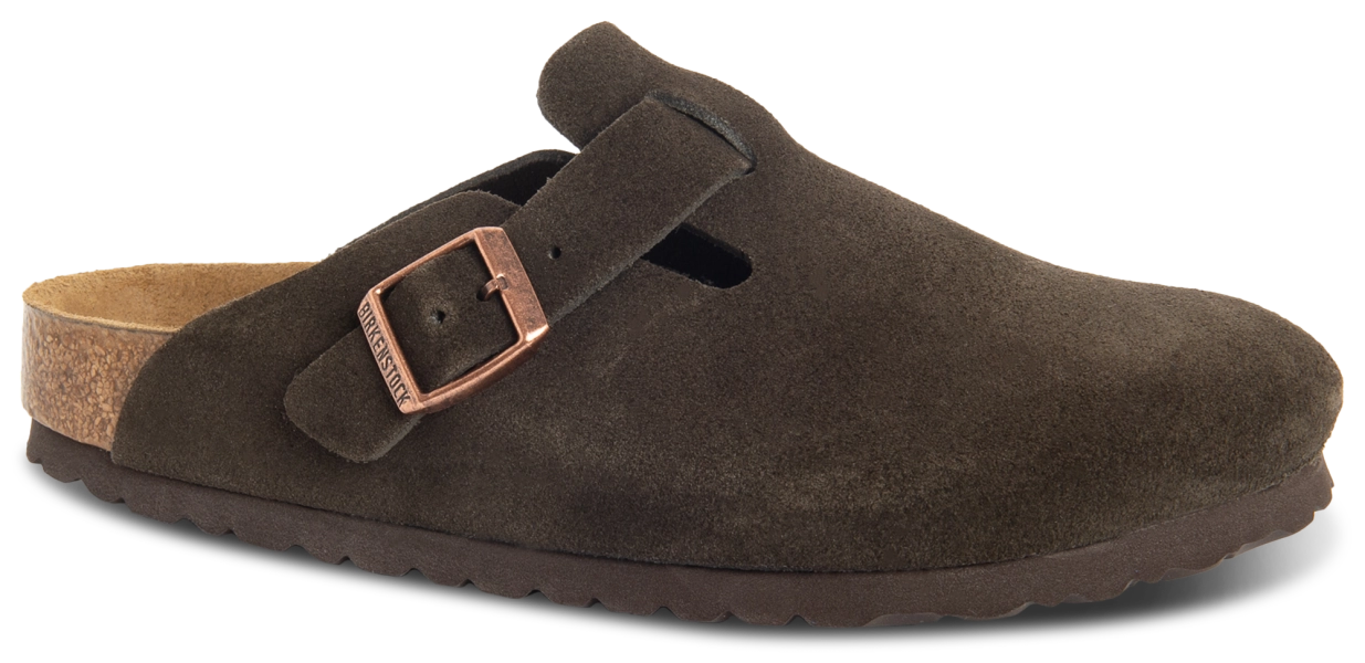 Birkenstock Boston Soft Footbed Suede Clogs 