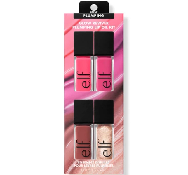 e.l.f. Glow Reviver Plumping Lip Oil Kit