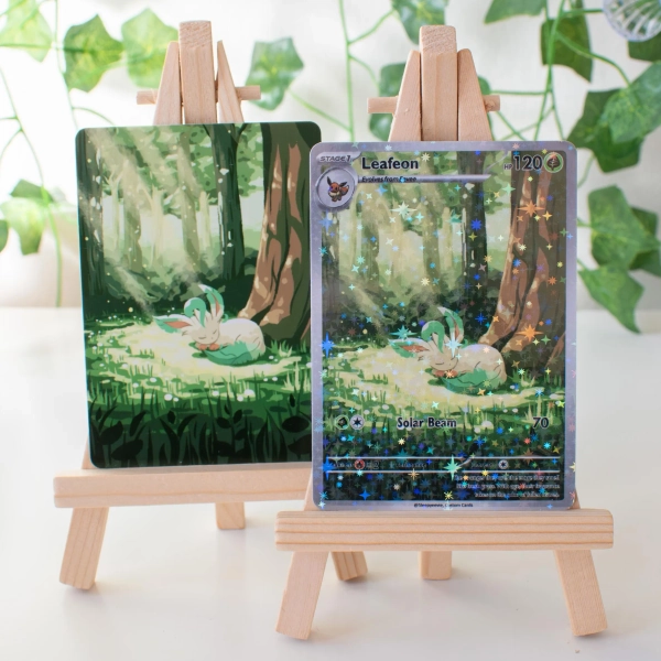 Leafeon Full Art Print