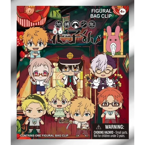 3D Figural Bag Clip Toilet-Bound Hanako-kun Series 1 Mystery Pack (1 RANDOM Figure)