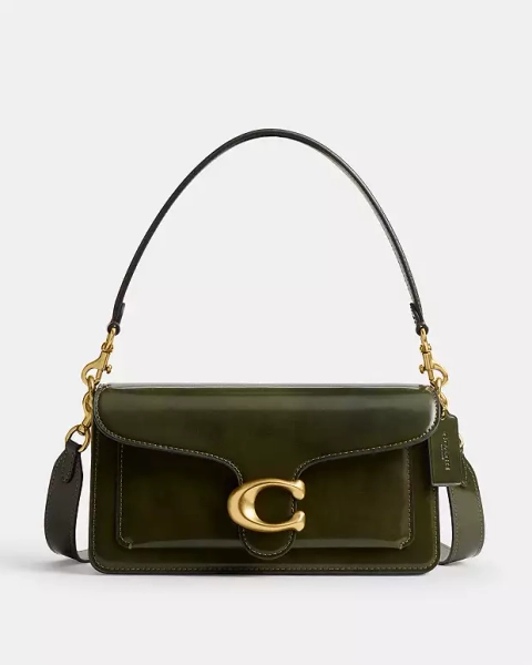 Brass/Olive Tabby Shoulder Bag 26