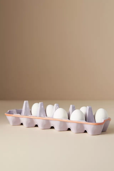 Linnea Stoneware Egg Crate