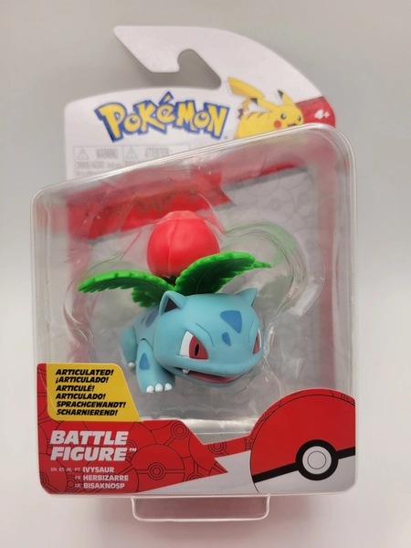 Pokemon Ivysaur Battle Figure Jazwares 3" Articulated Action Figure 889933950077