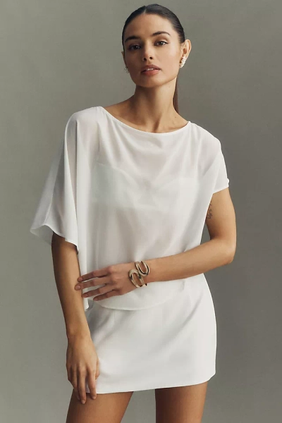 Mare Mare Easy Breezy Sheer Open-Back Top