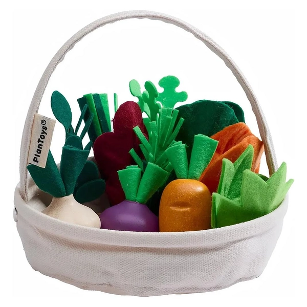 Panier de légumes frais