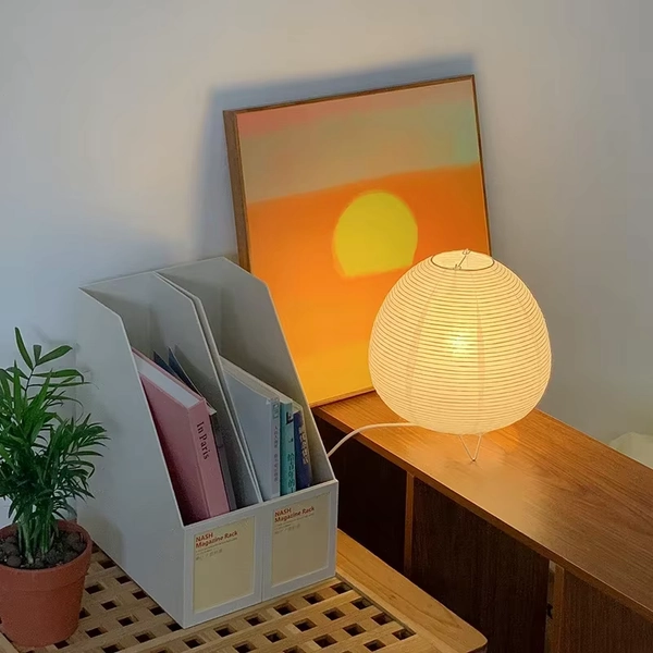 Japanese Lantern Led Table Lamp Living Room Bedroom Bedside Rice Paper Lights Study Homestay Art Creative Decor Table Lights - AliExpress 