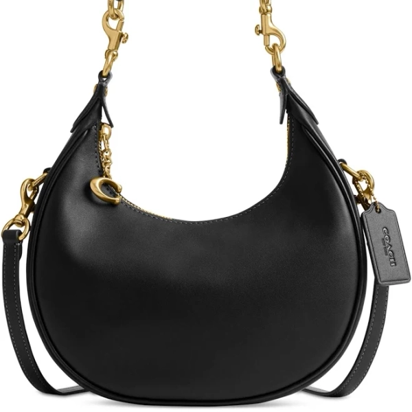 Coach Jonie 22 Crescent Calf Leather Shoulder Bag