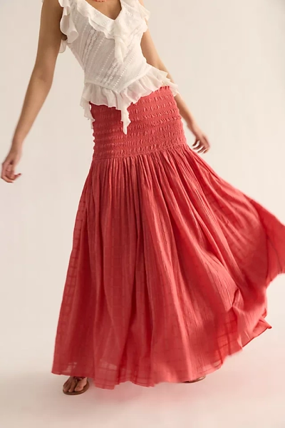 Raven Solid Convertible Maxi Skirt