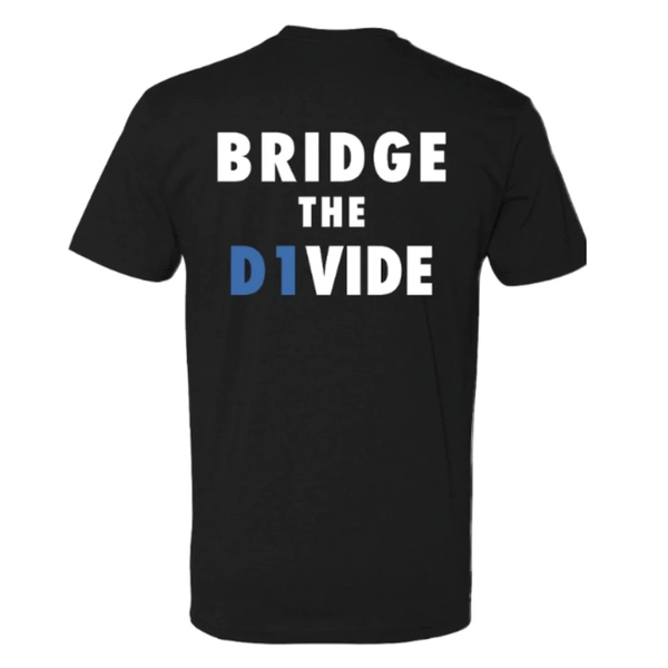 D1 Women''s Wrestling - Bridge The Divide Soft Tee - Men''s & Youth