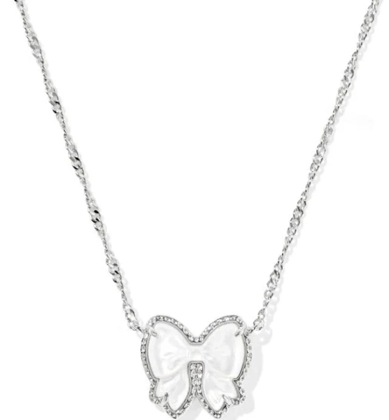Kendra Scott Haley Bow Short Pendant Necklace