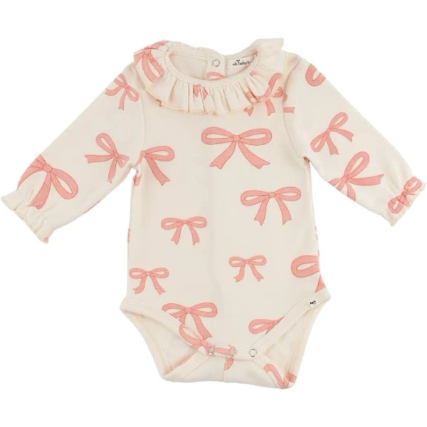 Oh Baby! Ruffle Neck Onesie