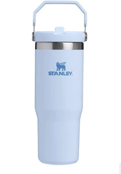 Stanley 30 oz. IceFlow Flip Straw Tumbler Glacier Blue