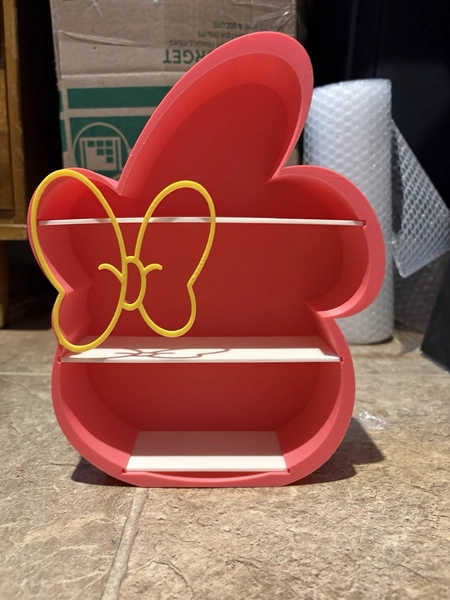 My Melody Display Shelf Organizer – Kawaii Collectible Storage Rack