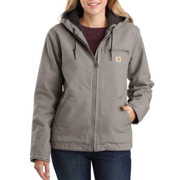 Carhartt Women's Washed Duck Sherpa Lined Jacket 104292