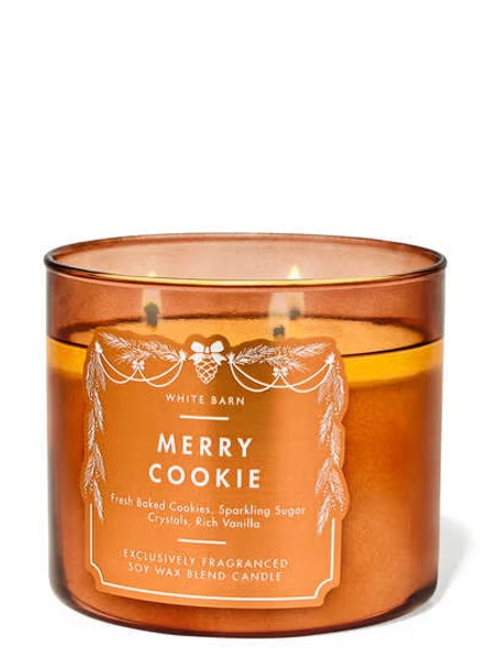 Merry Cookie 3-Wick Candle