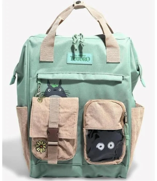Studio Ghibli My Neighbor Totoro Soot Sprite Multi-pocket Backpack