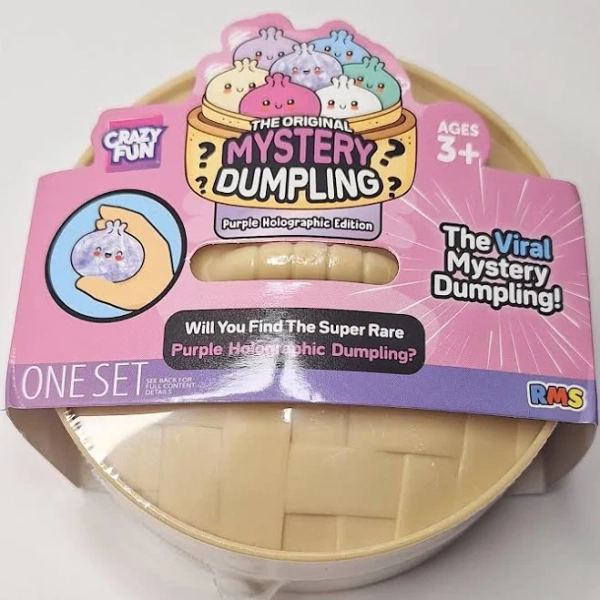 Squishy Bun Holographic Mystery Squishy Dumpling