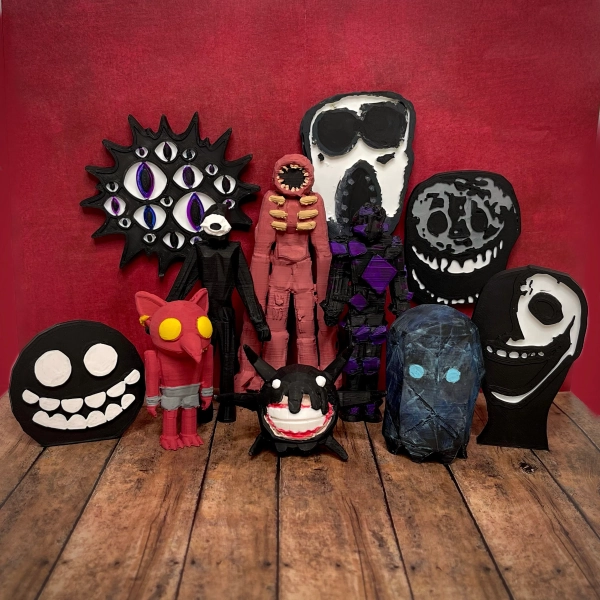 Roblox DOORS 3D printed figures