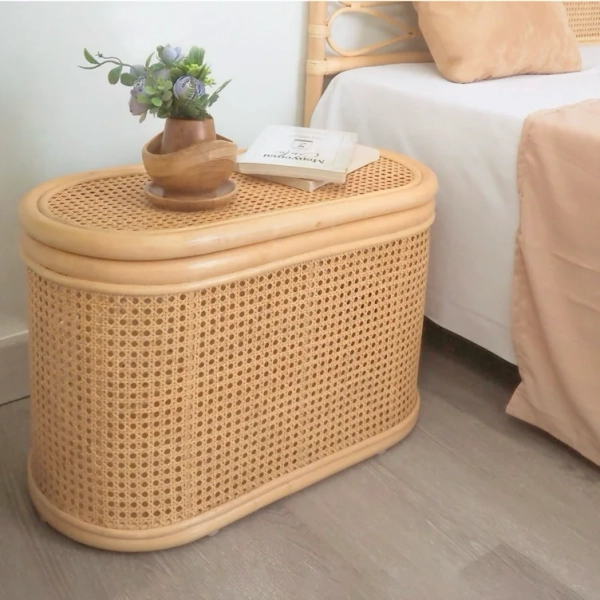 Mesa de apoio MEILA com baú | HOMYCASA