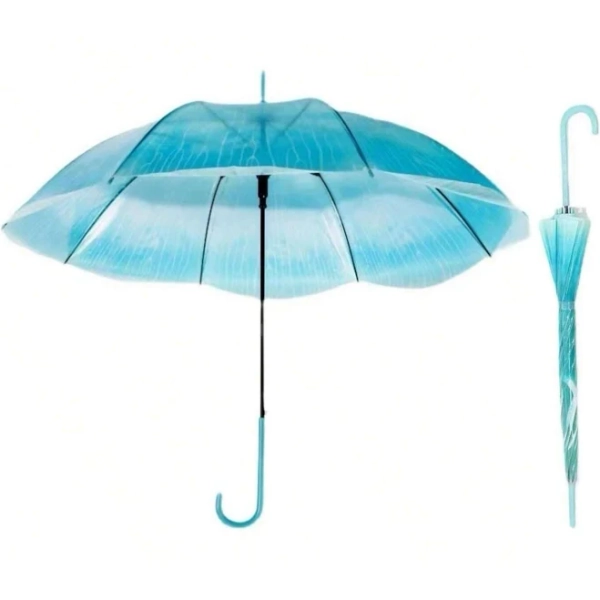 Xiran Yien 2PCS Jellyfish Transparent Umbrella